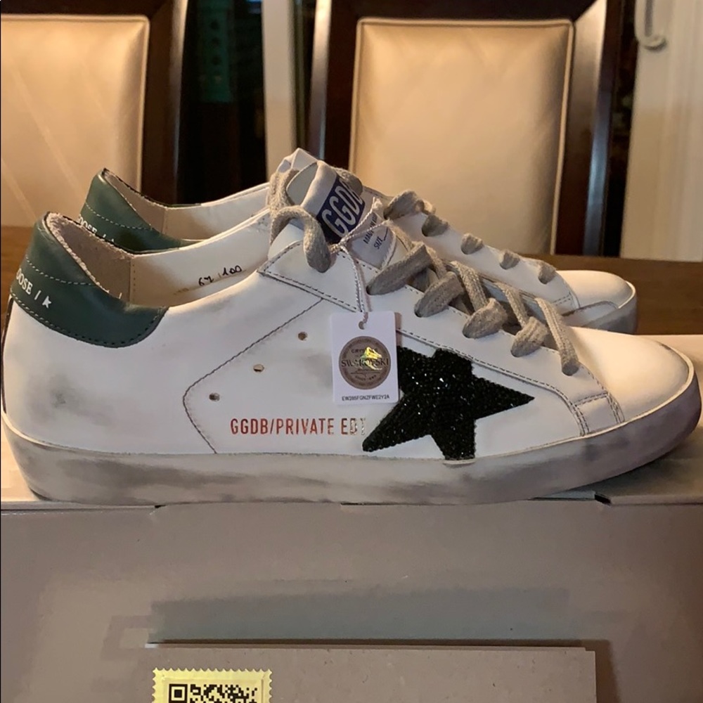 Golden Goose Glitter Superstar Sneakers - Picture 4 of 9